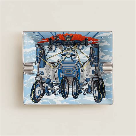 hermes ashtray horse|hermes mega chariot ashtray.